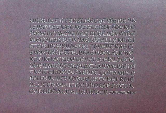 Unruhestifter, Schattenschrift