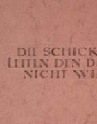 Kalligraphie "Die Schicksalsmächte"
