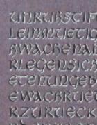 Kalligraphie "Unruhestifter" Schatten