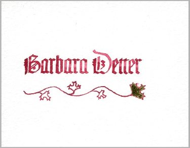 Tischkarte 10 Textur